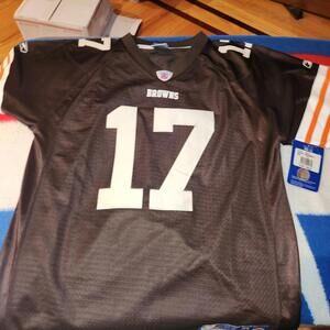 Braylon Edwards #17 Cleveland Browns Youth XL Adult S Reebok Jersey NEW W/ Tags